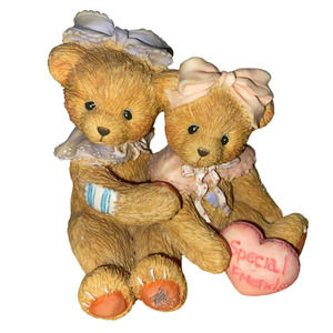 Cherished Teddies Elizabeth and Ashley mit Zertifikat Figurine